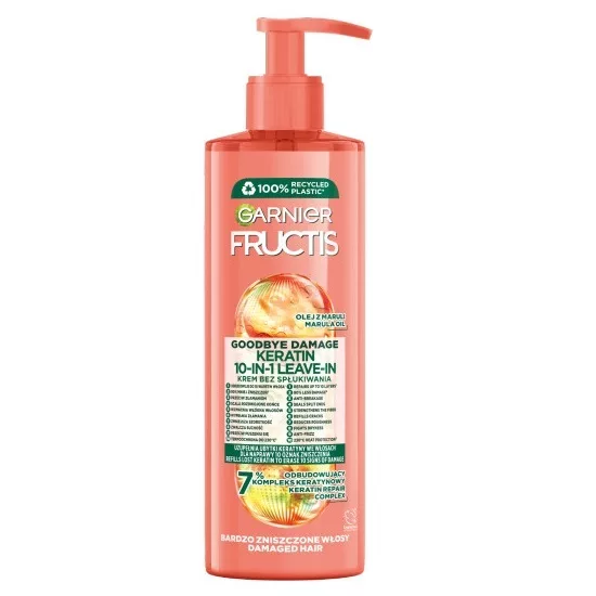Garnier Fructis Goodbye Damage Krem 10w1 bez spłukiwania. 400ml
