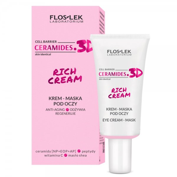 Floslek Ceramides.3D Rich Cream krem-maska pod oczy 30ml