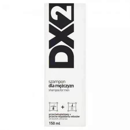 DX2 Szampon dla mężczyzn przeciwłupieżowy + przeciw wypadaniu włosów 150ml