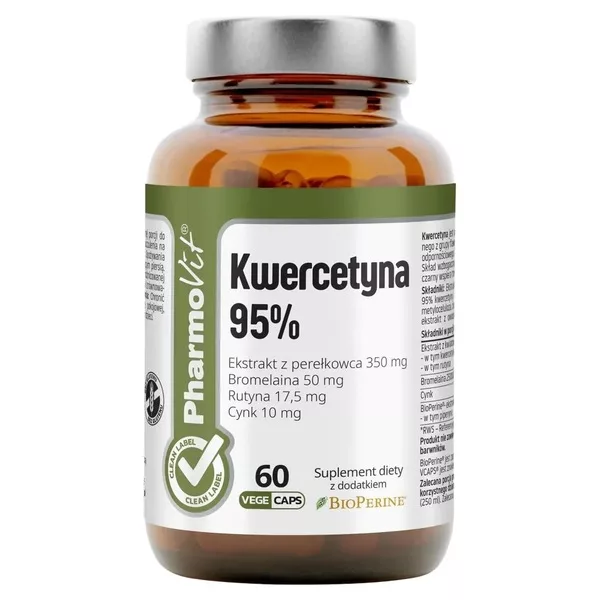 Pharmovit Kwercetyna 95% suplement diety 60 kapsułek