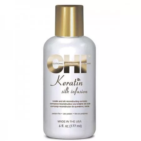 CHI Keratin, jedwab, silna kuracja keratynowa, 177ml