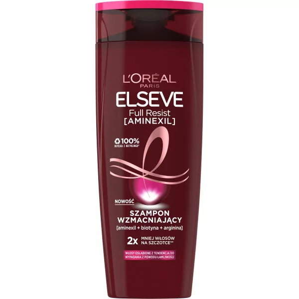 L'Oreal Paris Elseve Full Resist Szampon Wzmacniający do włosów osłabionych, 400ml
