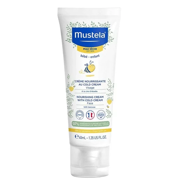 Mustela Nourishing Cream With Cold Cream nawilżający i relaksujący krem dla dzieci 40ml