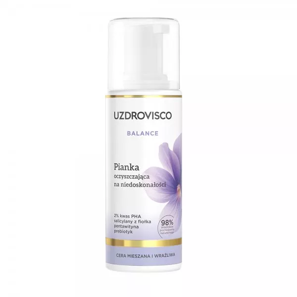 Uzdrovisco Balance pianka oczyszczająca na niedoskonałości 150ml