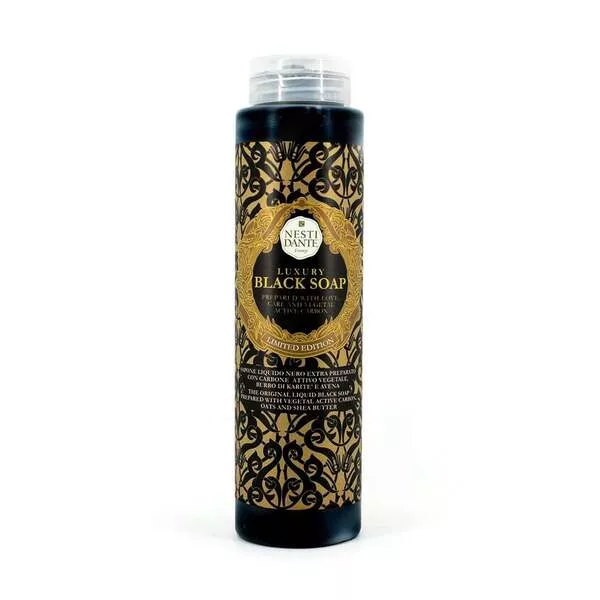 Nesti Dante Luxury Black Soap luksusowe mydło w płynie 300ml