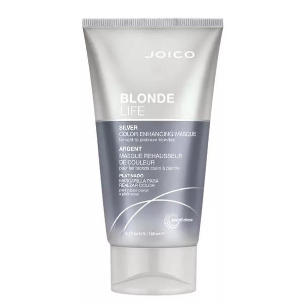 Joico Blonde Life Color Enhancing Sllver, maska koloryzująca do włosów, srebrna, 150ml