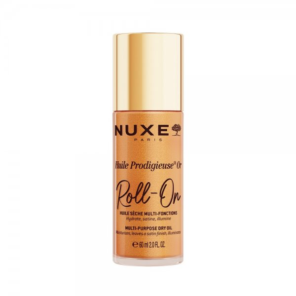 Nuxe Huile Prodigieuse Or Roll-On suchy olejek z drobinkami w roll-onie 60ml