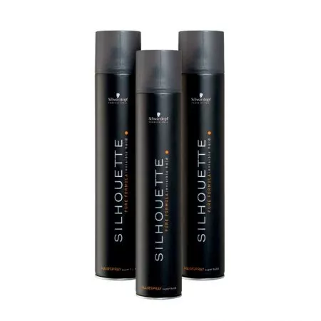 Schwarzkopf Silhouette, bardzo mocny lakier do włosów, wielopak, 3x750ml