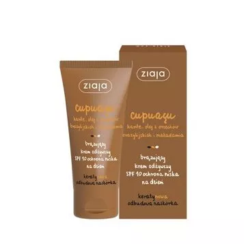 Ziaja Cupuacu, brązujący krem odżywczy SPF10 na dzień, 50ml