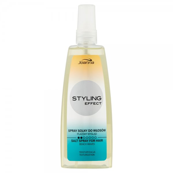 Joanna Styling effect, spray solny do włosów, 150ml