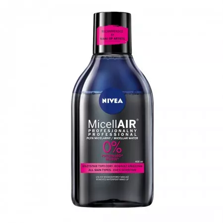 Nivea MicellAir Skin Breathe profesjonalny płyn micelarny - makijaż wodoodporny 400ml