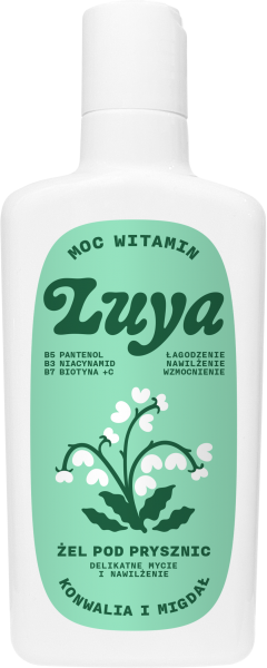 Yope Luya, żel pod prysznic, konwalia i migdał, 400ml