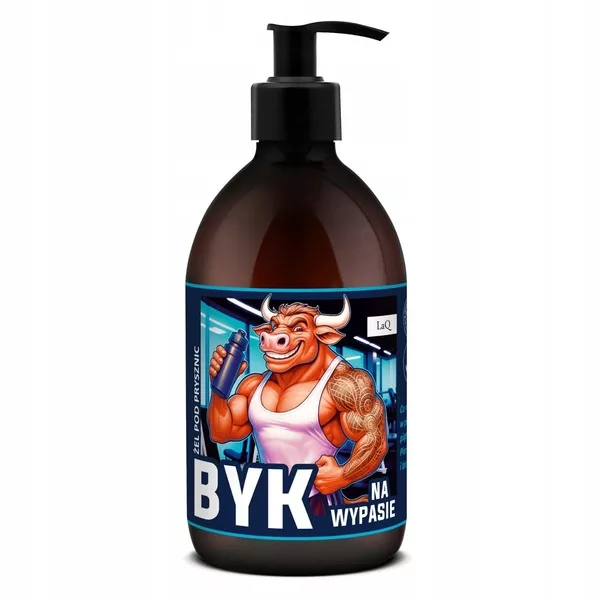 LaQ Byk na wypasie, żel pod prysznic 8 w 1, 500ml