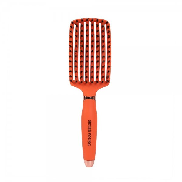 Sister Young Ovia Hair Brush szczotka do włosów z włosiem dzika Apricot