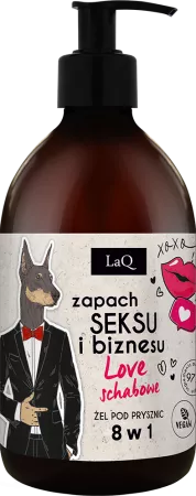 LaQ Love Schabowe Doberman, żel do mycia ciała i rąk, 500ml