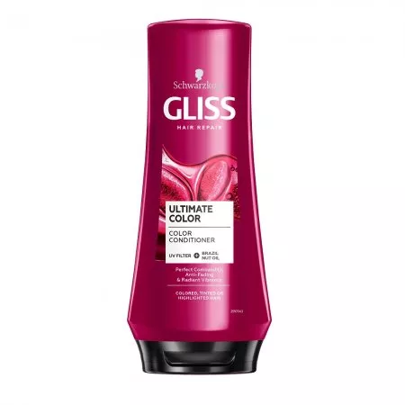 Schwarzkopf Gliss Ultimate Color Conditioner odżywka do włosów farbowanych tonowanych i rozjaśnianych 200ml