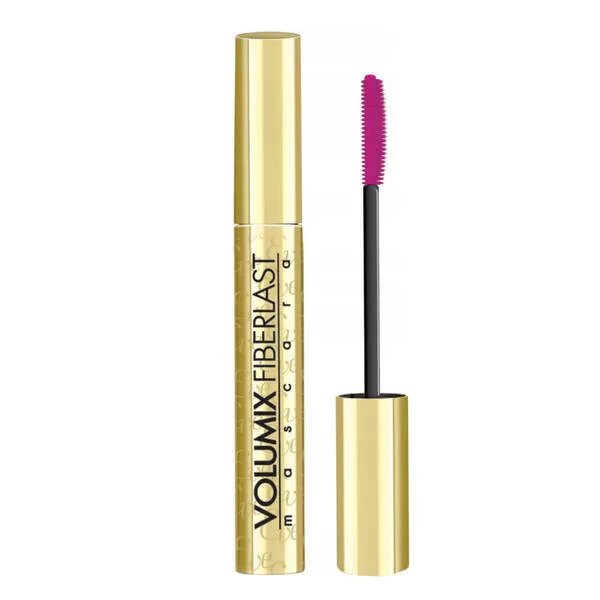 Eveline Volumix Fiberlast Full Volume, tusz do rzęs, pogrubiająco-wydłużający, czarny, 10ml