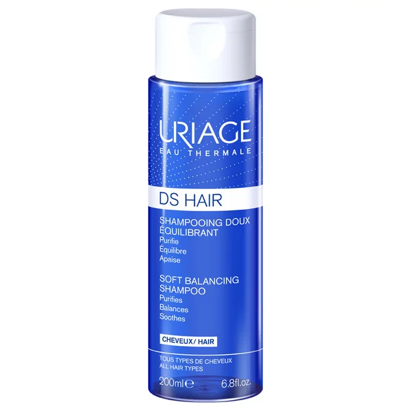 Uriage DS Hair Soft Balancing Shampoo oczyszczający szampon równoważący 200ml