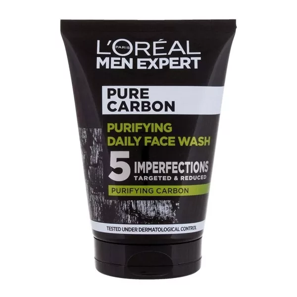 L'Oreal Paris Men Expert Pure Charcoal żel do mycia twarzy przeciw niedoskonałościom, 100ml