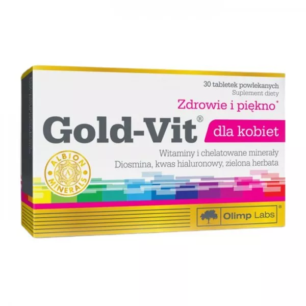 Olimp Labs Gold-Vit Dla Kobiet suplement diety 30 tabletek