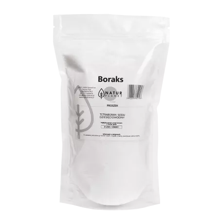 Naturplanet, Boraks proszek, ekologiczny środek czyszczący, 1000g