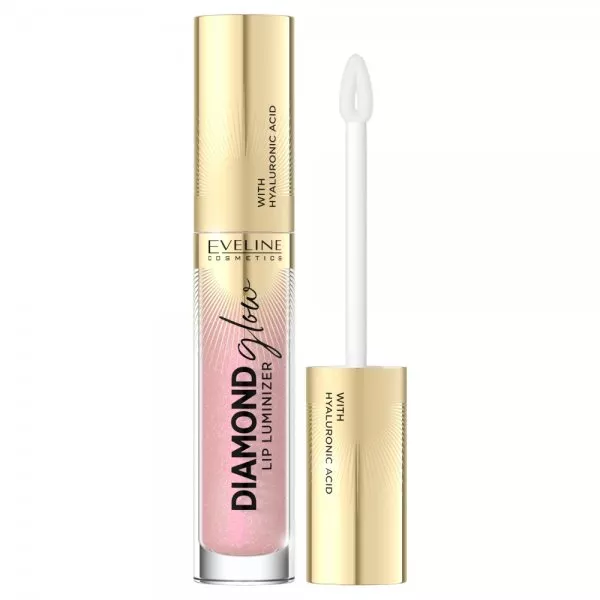 Eveline Cosmetics Diamond Glow Lip Luminizer błyszczyk do ust z kwasem hialuronowym 14 4.5ml