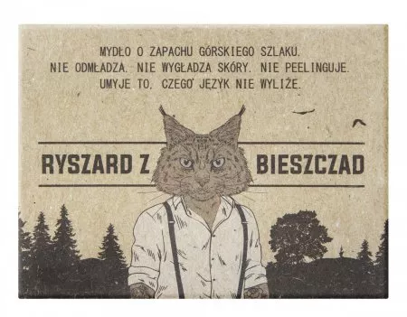 LaQ Ryś, mydło dla facetów w kostce, 85ml