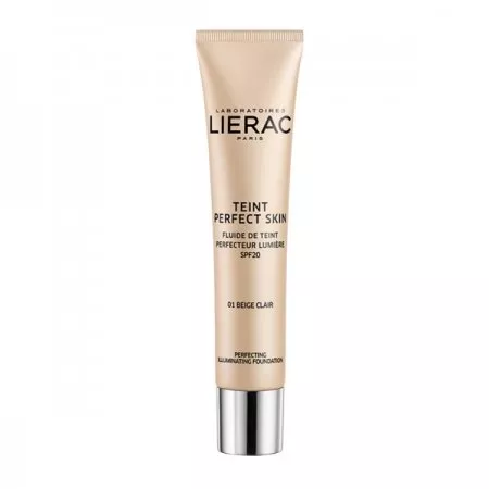 Lierac Teint Perfect Skin SPF20 lekki podkład rozświetlający do twarzy 01 Beige Clair 30ml