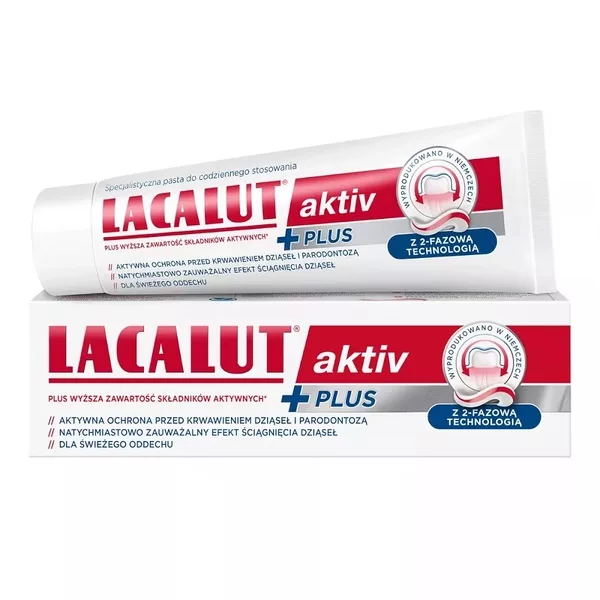 Lacalut Aktiv Plus pasta do zębów 75ml