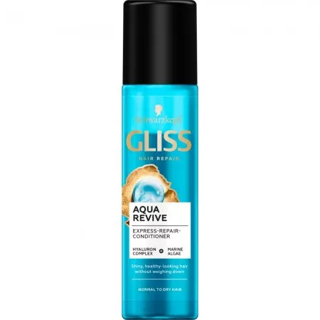 Schwarzkopf Gliss Aqua Revive ekspresowa odżywka do włosów suchych i normalnych 200ml