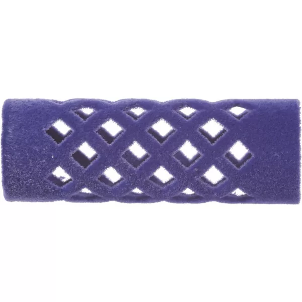 Efalock Flocked Curler, wałki metalowe flokowane 46mm/15mm fioletowe 12szt., ref. 14100860