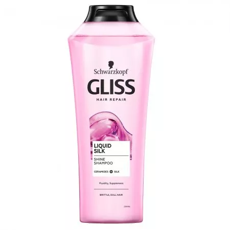 Schwarzkopf Gliss Liquid Silk Shampoo szampon do włosów matowych i łamliwych 400ml