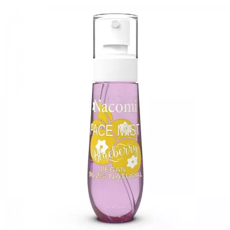 Nacomi, mgiełka do twarzy, Borówka, 80ml