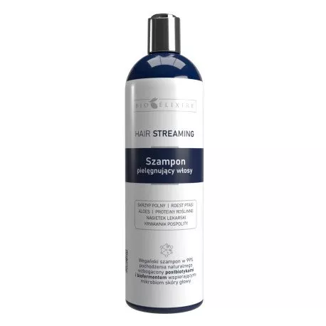 Bioelixire Hair Streaming, szampon pielęgnujący włosy, 300ml