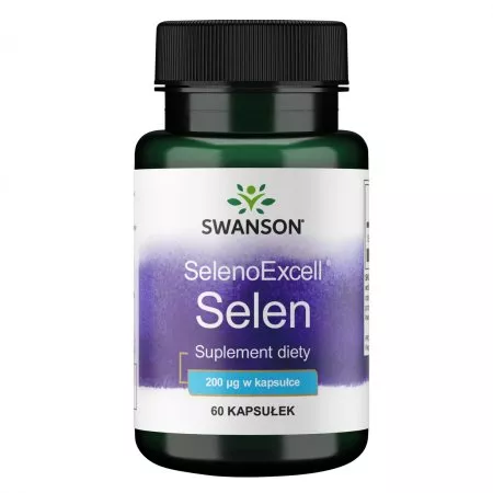 Swanson SelenoExcell 200mcg 60 kaps.