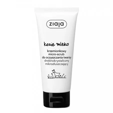 Ziaja Kozie Mleko, krzemionkowy micro-scrub, 75ml