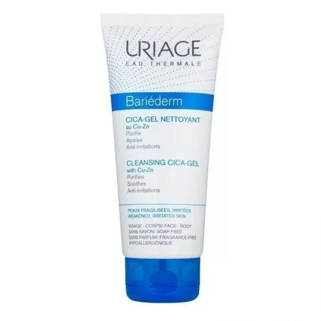 Uriage Bariederm Cleansing Cica-Gel żel do mycia twarzy i ciała 200ml