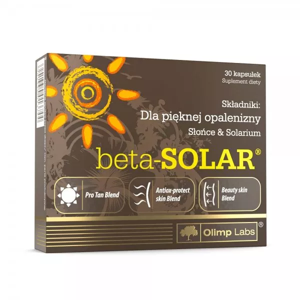 Olimp Labs Beta-Solar suplement diety 30 kapsułek