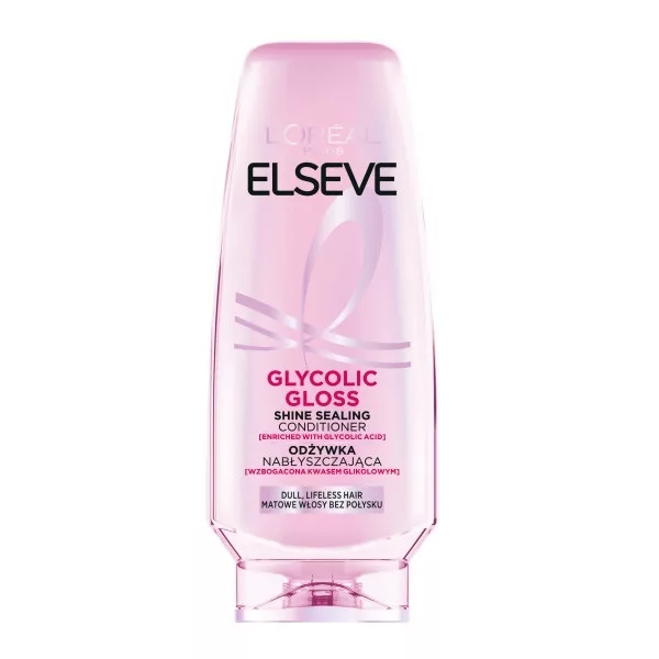 L'Oreal Paris Elseve Glycolic Gloss odżywka nabłyszczająca do włosów matowych 200ml