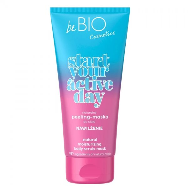 BeBio Ewa Chodakowska Start Your Active Day naturalny peeling-maska do ciała nawilżenie 200ml