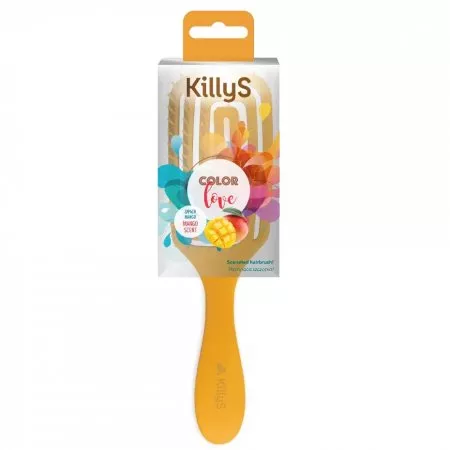 KillyS Color Love pachnąca szczotka do włosów Mango