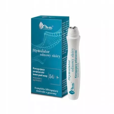 Ava Laboratorium Stymulator odnowy skóry korygujący zmarszczki krem pod oczy 50+ 15ml