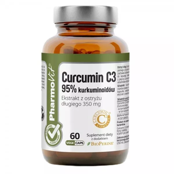Pharmovit Curcumin C3 suplement diety 60 kapsułek