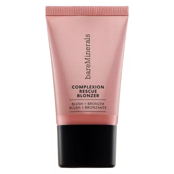BareMinerals Complexion Rescue Blonzer bronzer i róż do policzków w kremie Kiss of Pink 15ml