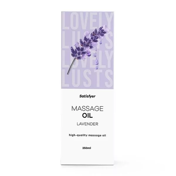Satisfyer High-Quality Massage Oil olejek do masażu Lavender 250ml