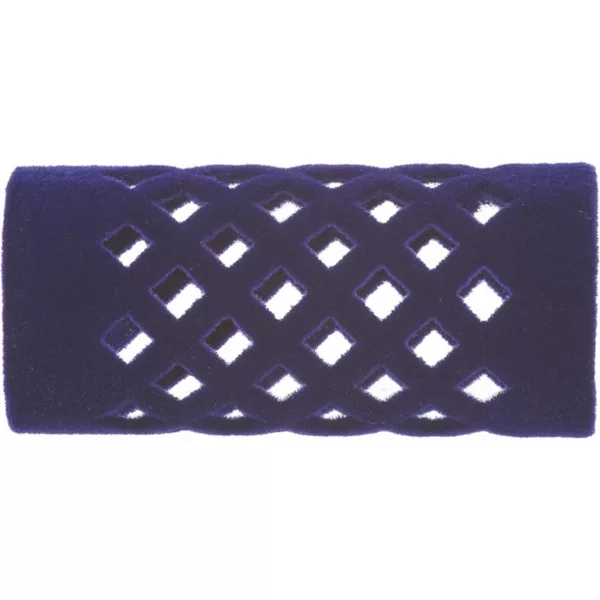 Efalock Flocked Curler, wałki metalowe flokowane 46mm/21mm niebieskie 12szt., ref. 14100862