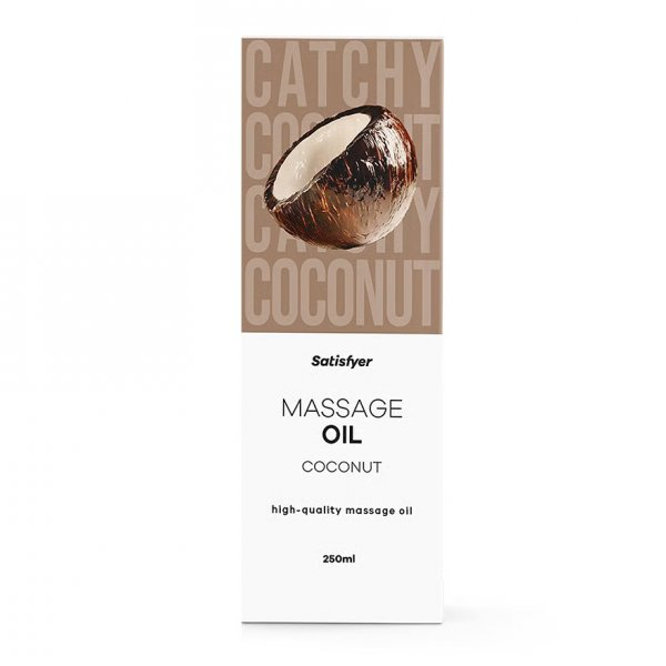 Satisfyer High-Quality Massage Oil olejek do masażu Coconut 250ml