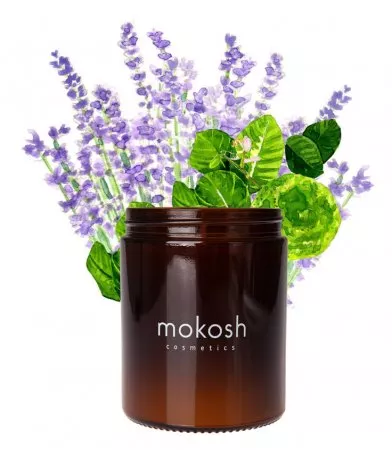 Mokosh, zapachowa świeca sojowa, Sielska łąka, 140g