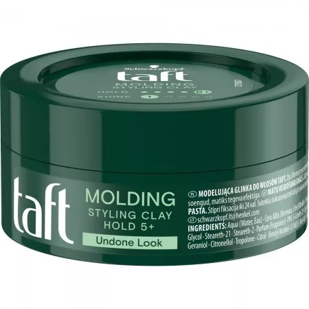 Schwarzkopf Taft Molding Clay modelująca glinka do włosów 75ml