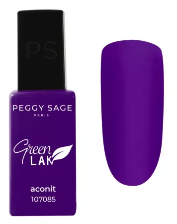 Peggy Sage Green Lak, lakier do paznokci utwardzany lampą UV/LED, 10ml, aconit
